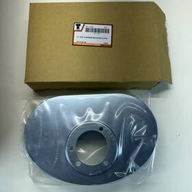 34-1350 Vtwin-manufacturing V-twin Cv Air Cleaner Backing Plate Silver