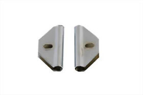 31-3985 Windshield Molding Clamp Set Stainless Steel For Harley Shovelhead