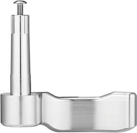 Wsays 619660209359 Xjmoto Aluminum Billet Atv Thumb Throttle Control Lever Chrome Silver