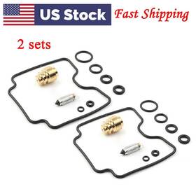 Wwwwriteus 232145272046 For Yamaha Xvs1100 V-star Vstar 1999-2006 Lower Bowl Carb Carburetor Rebuild Kit