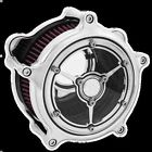 0206-2061-ch Xl Chrome Roland Harley Cleaner 1010-1045 Sportster 94-14 Bobber - Rsd Air Clarity Sands