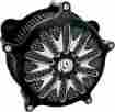 0206-2041-bm Xl1200l Roland Sands Design Rsd Venturi Boss Air Cleaner Contrast Cut Harley-davidson Low 2006-2011