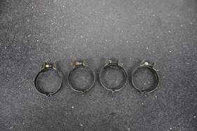 1uj-13575-00-00 Yamaha 86- 90 Yx600 Radian 86 - 88 Fz600 Carburetor Air Intake Band Boot Clamps