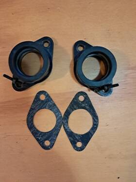 328-13555-01-00 Yamaha Td Tz Intake Manifolds 2 And Gaskets