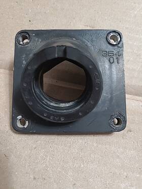 364-13565-01-00 Yamaha Intake Manifold Joint Boot No Cracks Nice 73-74 Mx250 Mx360 And 1974 Dt250 Dt360