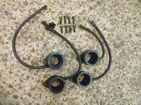 4jh-13586-02-00 Yamaha 97 - 07 Yzf600 Thundercat Intake Joints Boots Set X4