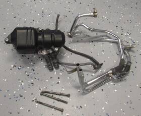 5bn-14875-00-00 Yamaha Complete Oem Air Cut Valve Assy. With Cover And Pipes 04-16 Xvs650 V-star 650