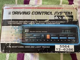 Dcs-300 Zemco Digital Driving Computer With Cruise Control Nib Vintage 1980s