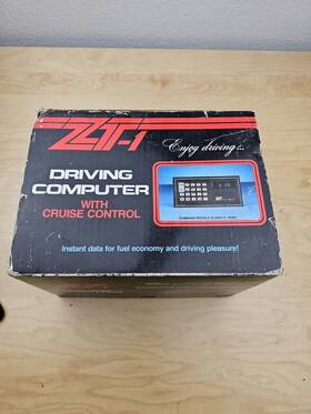 Zt-1c Zemco Zt-1 C Vintage Driving Computer New Old Stock Mpg Mph Fuel