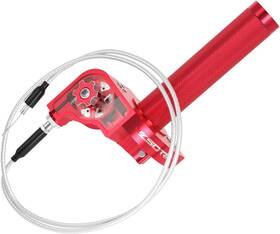 Scl-2020080011-110b05zs Zsdtrp Throttle Grip Cable Motorcycle 22mm Universal Cnc Aluminum Red