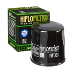 Hiflo Gloss Black Oil Filter HF303 Motorcycle. Fixed Price $12.03.