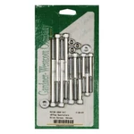 Harley Sportster Ironhead Evolution 4-SPEED Crankcase Bolt Kit Chrome 1977-1990. Fixed Price $107.38.