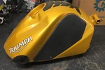 06-08 Triumph Daytona 675 Fuel Gas Tank Scorched Yellow T2401105-FG. Fixed Price $149.99.