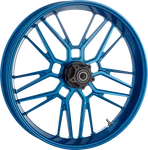 Arlen Ness 330-014 Split-spoke Rim Blue 21X35 Wheels And Accessories. Fixed Price $1299.95.