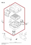 New Oem Suzuki Air Cleaner Assembly Housing Case. Fixed Price $254.95.