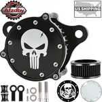Aluminum Air Filter Cleaner Intake Skull For Harley Sportster Xl 883 1200 04-24. Fixed Price $39.99.