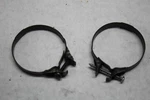 1AE-13575-00-00 Carburetor Joint Hose Clamp (2) 1986 Yamaha VMX12 Vmax. Fixed Price $10.00.