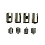 Motorcycle Solderless Nipples, 4 Sets Cable 5MM Throttle C.... Fixed Price $15.63.