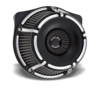 Arlen Ness Inverted Series Air Cleaner Kits For V-twin Black Slot Track 18-925. Fixed Price $436.95.