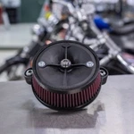 & Cycle Super Stock Stealth Air Cleaner Kit 170-0354C. Fixed Price $190.99.