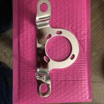Kuryakyn 408332 Assembly Chrome Carb Support Bracket. Buyer Will Have To Modify. Fixed Price $22.00.