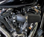 Outlaw Black Cone Air Cleaner Kit 2008-2016 Touring Flh/t/r Harley Intake System. Fixed Price $129.95.
