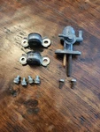 1979 - 81 Yamaha IT250 Oem Gas Petcock Shutoff Valve Tank And Mounts. Fixed Price $40.00.