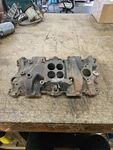 1966 Corvette Chevelle Chevy Gm # 3872783 Dated L-28-5 Holley Intake Manifold. Fixed Price $85.00.