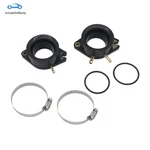 2X Carburetor Intake Manifold Boots For Yamaha Virago XV700/1000 24M-13586-01-00. Fixed Price $12.99.