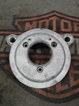 Stock Harley Twin Cam Dyna Flt Touring Fxr Softail Air Cleaner Backing Plate. Fixed Price $36.00.