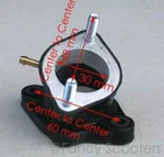 30MM Intake Manifold Pipe For CG250CC Roketa Sunl Jcl Bms Atv Quad Go Kart. Fixed Price $7.95.