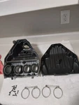 #168 2010 Kawasaki Z1000 Oem Airbox Black/plastic W/ Hardware. Fixed Price $150.00.
