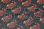 4 New Airbox Clips For Stock Factory Oem Lid Clamps Yamaha Banshee 1987-2006. Fixed Price $19.99.