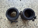 2009 Kawasaki Ex 250 J Carburetor Intake Manifold Boot Pair Set 16065-0043. Fixed Price $21.99.