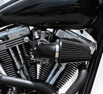 Black Cone Air Cleaner Filter Kit 93-16 Dyna Softail Cv Carb Big Twin Harley. Fixed Price $129.95.