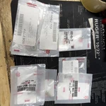Of Each Honda Oem 6MM Locking Nut 90301-473-003 And Disc Bolt 90105-MAC-680. Fixed Price $29.99.