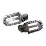 Aluminum Oversized Foot Pegs Silver For Larger Rider Honda Pit Bike. Fixed Price $49.99.