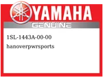 Yamaha Oem Part 1SL-1443A-00-00 Duct. Fixed Price $45.99.