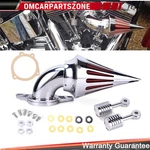 Intake Spike Cone Air Filter Cleaner For Harley Touring Softail Road King Glide. Fixed Price $94.95.