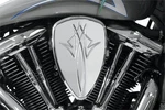 Baron Big Air Cleaner Kit Pinstripe Chrome For Kawasaki Vulcan 900 2006-2019. Fixed Price $323.88.