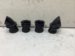 Kawasaki Kz 650 Carburetor Boots Airbox 3 Good 1 Damaged. Fixed Price $40.00.