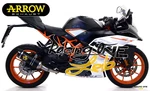 Exhausts Mufflers Arrow Thunder Alu Black For Ktm Rc 125 17 20 / 390. Fixed Price $461.18.