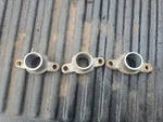 Kawasaki S3 KH400 Intake Flange Manifolds Ahrma Ama Vintage Cafe Racer Oem. Fixed Price $65.00.