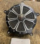 Rsd Roland Sands Venturi Air Cleaner Black Harley Twin Cam Touring Dyna Softail. Fixed Price $99.95.