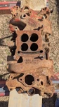 Intake Manifold Corvette/chevelle 66-67 4BBL Used GM#3872783. Fixed Price $150.00.