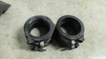 08 Moto Guzzi Norge 1200 Intake Manifolds Boots Tubes. Fixed Price $28.00.