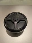 Harley Davidson Gas Fuel Cap Machined Aluminium Anodized Black Rsd Style. Fixed Price $29.90.