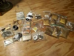 Lot Of Harley Engine Rebuild Parts V-twin Thrust Washers Dixie Rollers. Fixed Price $175.00.