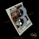Colony 2408-2, Rear Axle Covers, 2008-UP Dyna & Softail, 2013-UP Xl, Domed. Fixed Price $33.00.