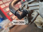 99-00 Honda CBR600 F4 Carb Slide Breather Elbow. Not Oem. Fixed Price $47.00.